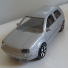 Golf IV GTI pienoismalli, takaikkuna puuttuu, pit 7,5cm. - pikkukuva 1