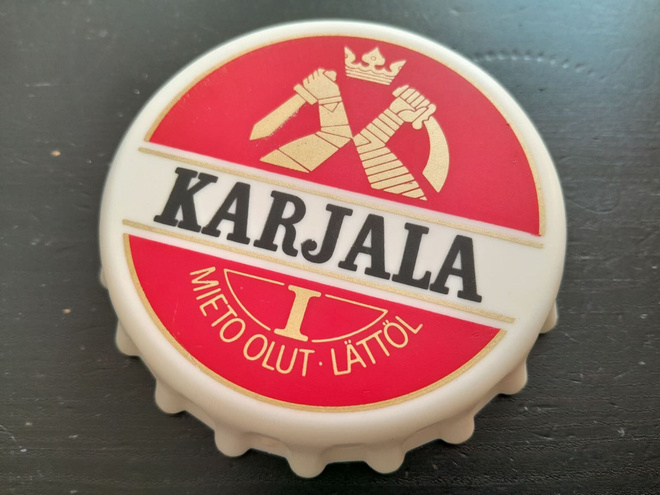 Helsinki ravintola/pubista retro pullonavaaja 82mm klassikko