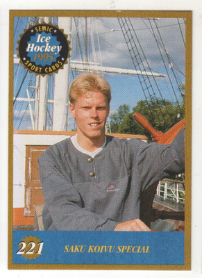Saku Koivu 1994-95 Semic 221