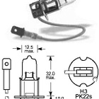 TURBO SPARE CAR BULBS, AJOVALOPOLTTIMOPARI H3 PK22s - pikkukuva 5