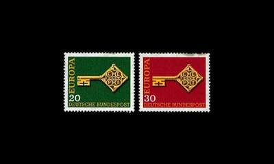 Saksa 559-60 ** Europa (1968)