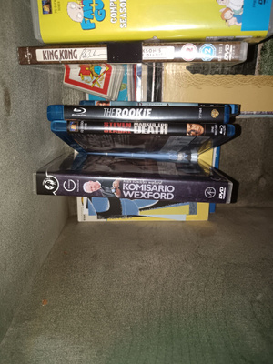 Kasa leffoja Blu ray ja DVD #1