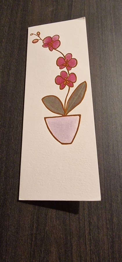 Syntymäpäiväkortti / merkkipäiväkortti, taittokortti