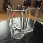 Iittala Alvar Aalto maljakko, kirkas, 120mm - pikkukuva 1