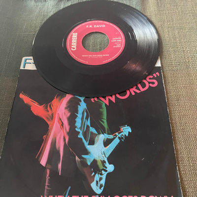 F-R DAVID: Words * When The Sun… * SCAN 1982