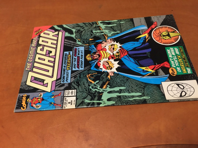 MARVEL QUASAR 8/1990 HYVÄ
