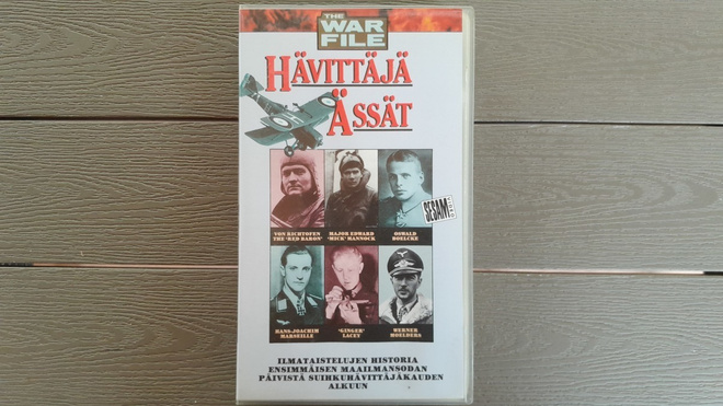 VHS: Hävittäjä Ässät / Fighter Aces (The War File 1990)