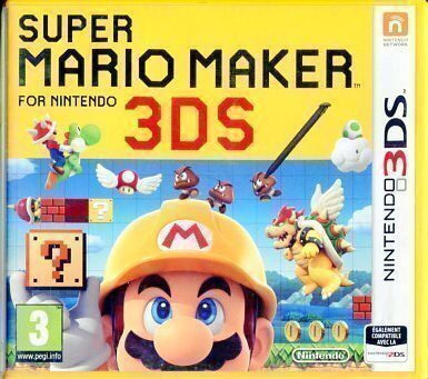 * Super Mario Maker 3DS/2DS/3DSXL  PAL  EUR Lue Kuvaus