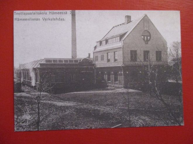 POSTIKORTTI -  HÄMEENLINNAN VERKATEHDAS -FINLANDIA (K12-S122