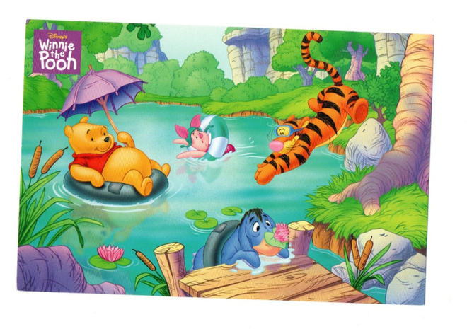 °°NALLE PUH & Rento kesäpäivä° -KORTTI / Disney