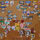 279 erilaisia kangasmerkkiä; Rock, Punk, Sport, Auto, Biker. - pikkukuva 3