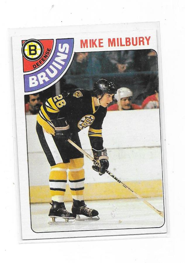 1978-79 Topps #59 Mike Milbury Boston Bruins