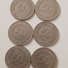 saksa 50 pfennig f-j - pikkukuva 2