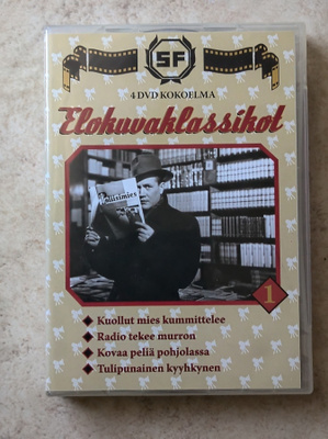 SF elokuvaklassikot 7, 4 x DVD.