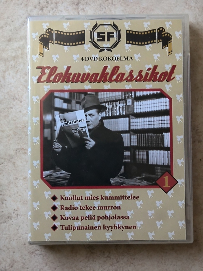 SF elokuvaklassikot 7, 4 x DVD.