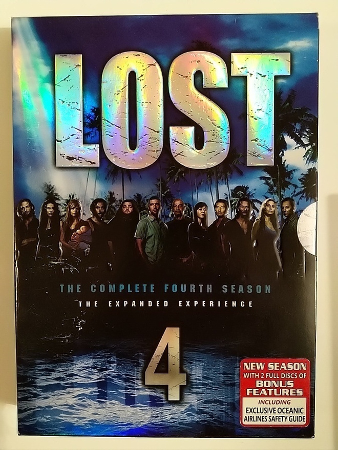 LOST, 4. Kausi, 6-Levyä! - DVD Boxi