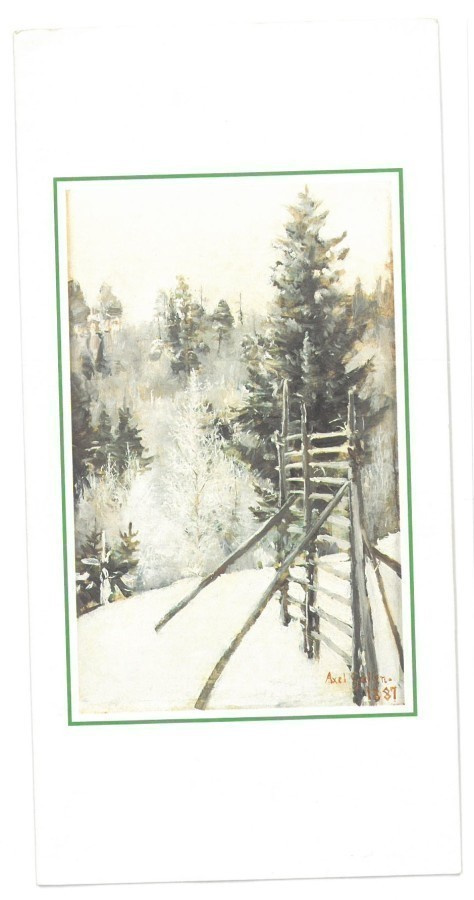 Akseli Gallen-Kallela Winter Landscape