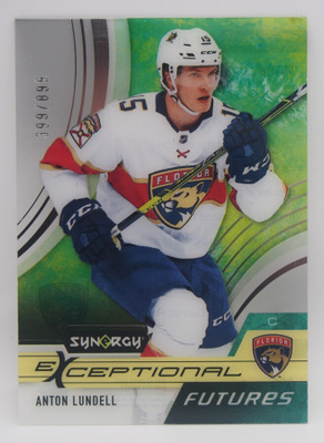 2021-22 Synergy Exceptional futures Anton Lundell /899