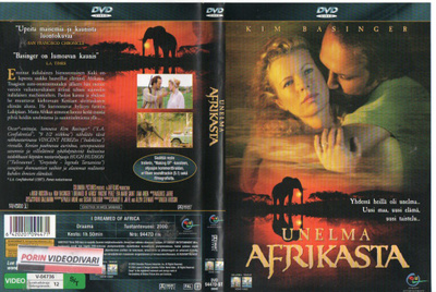 Unelma Afrikasta (21 966) k -FI- DVD suomik. kim bassinger