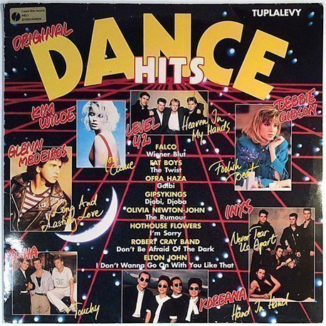 ORIGINAL DANCE HITS (2-LP), mm. K.Wilde, Falco, Elton John
