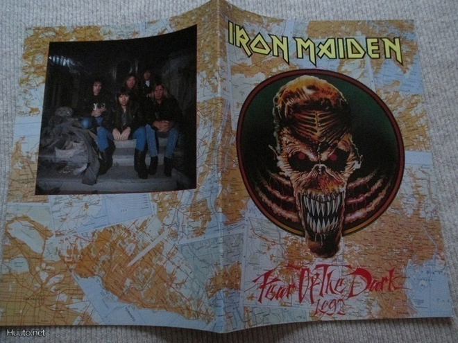 IRON MAIDEN:FEAR OF THE DARK 1992 KIRJANEN
