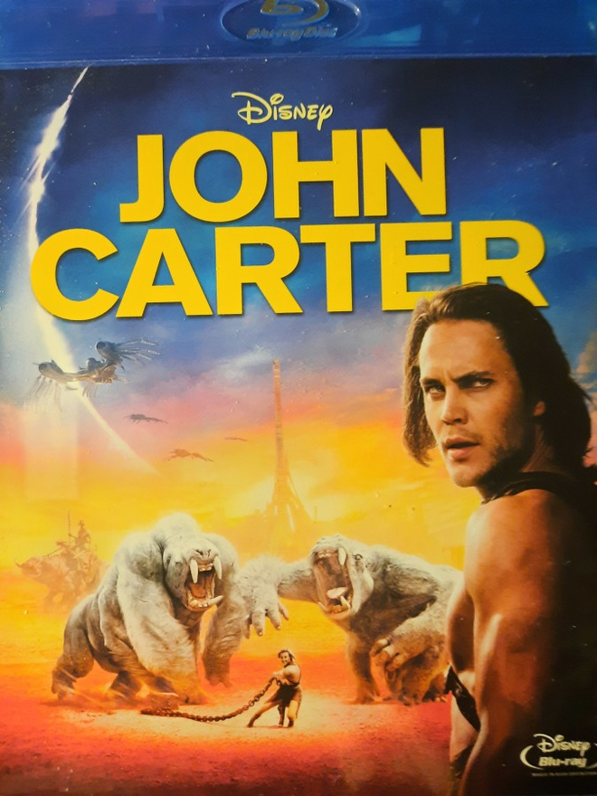 JOHN CARTER Blu-ray