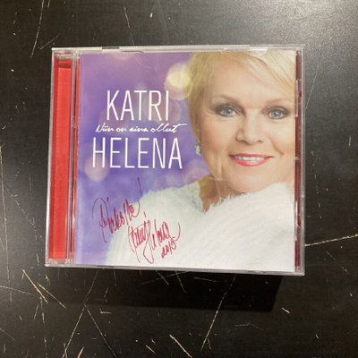 Katri Helena - Niin on aina ollut (nimikirjoituksella) CD