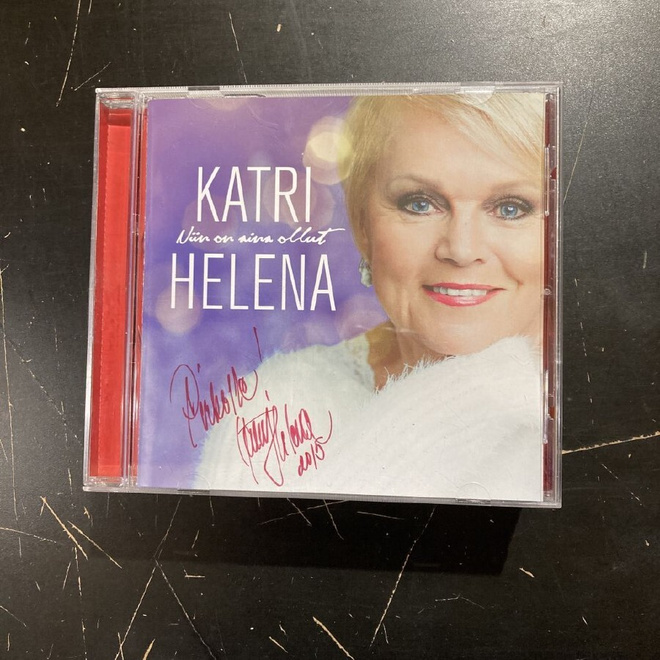 Katri Helena - Niin on aina ollut (nimikirjoituksella) CD