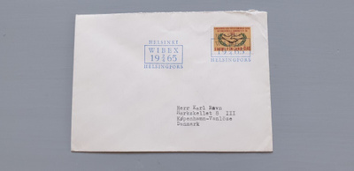 FDC Suomi 1965 Yhteistoiminta, EL Wibex