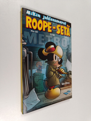 Walt Disney : Roope-setä 11/08 : Mikin juhlanumero