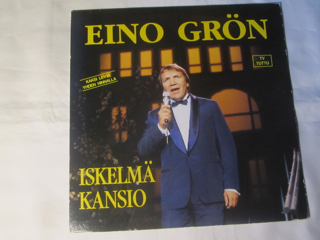 Eino Grön: Iskelmäkansio   2 x LP   1989