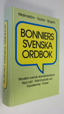 Sten Malmström : Bonniers svenska ordbok