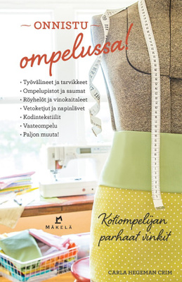 Onnistu ompelussa!  UUSI kirja