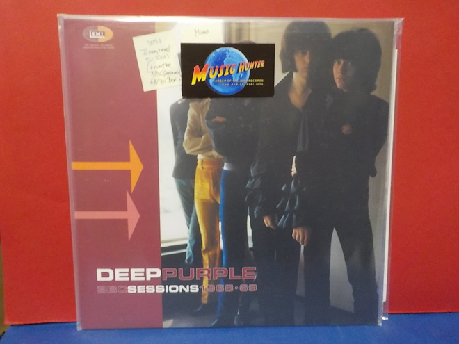 DEEP PURPLE - BBC SESSIONS 1968-69 UUSI MONO EU 2011 LP