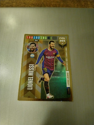 2020 Panini FIFA 365 Lionel Messi Living Legend Rare