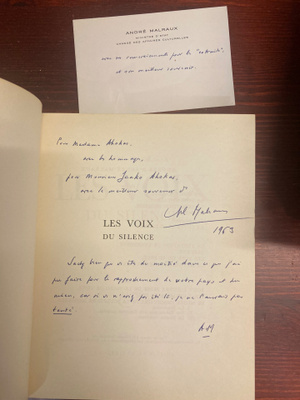 OMISTE!: MALRAUX, ANDRÉ: LES VOIX DU SILENCE, 1951