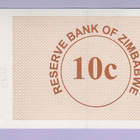 Zimbabwe 10 Cents v.2006 UNC P-35 - pikkukuva 2