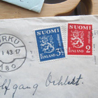 Kuori 1943 Turusta Saksaan ilmapostitse sensuurileimoin - pikkukuva 2