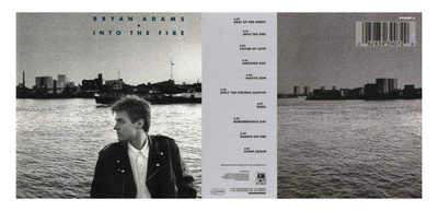 UUSI BRYAN ADAMS INTO THE FIRE CD (1987) - EI PK