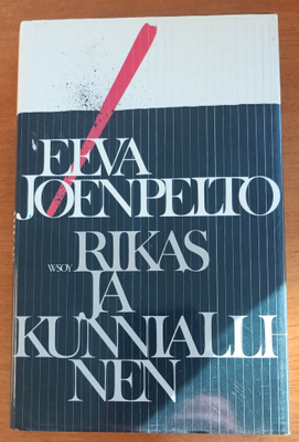 Eeva Joenpelto: Rikas ja kunniallinen, Wsoy 1984, 1.p.