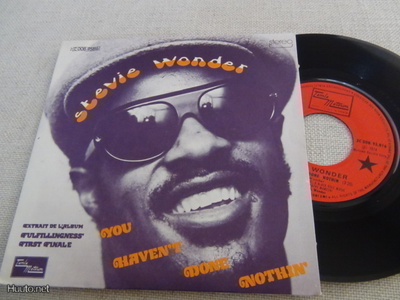 Stevie Wonder you haven't done nothin' 7 45 Ranska 1974