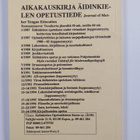 Äidinkielen opetustiede 1998 23-24 : Aikakauskirja - pikkukuva 2