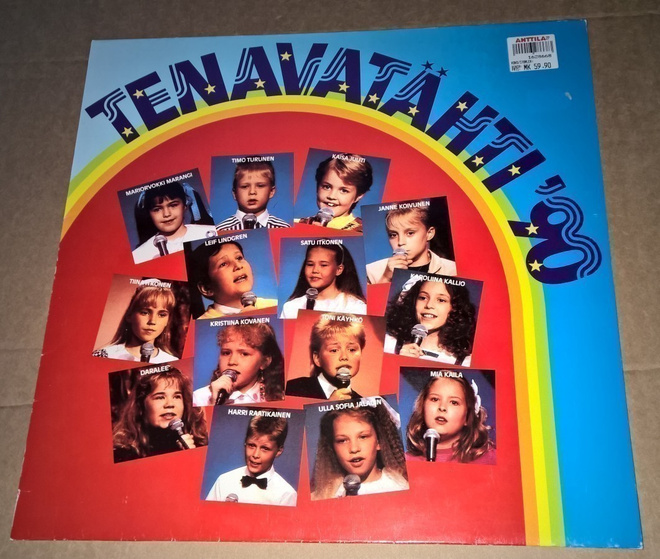 TENAVATÄHTI `90  LP  1990 TENAVATÄHTI LEVY
