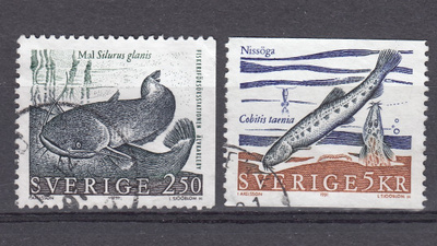 Ruotsi 1991 Fa 1667, 1668 Kaloja