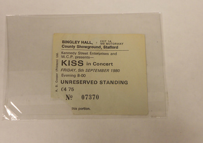KISS : Bingley Hall 1980