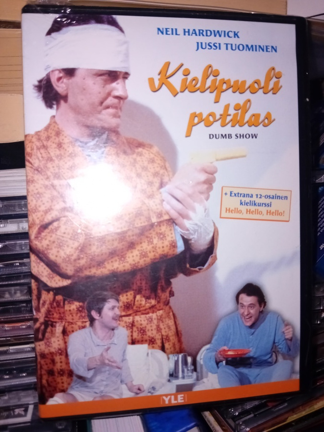 Dvd Kielipuoli potilas ( UUSI  ) SIS POSTIKULU