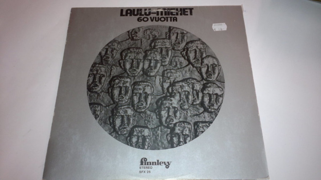 LAULU-MIEHET 60 VUOTTA - LP LEVY VUODELTA 1975