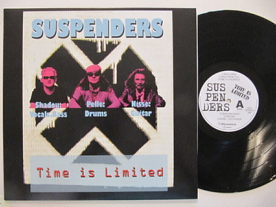 Suspenders Time is Limited LP Pelle Miljoona LP UUSI