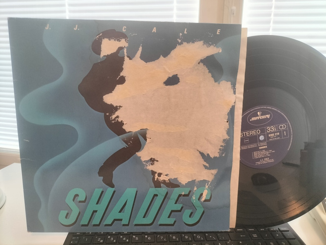 J. J. CALE, Shades, LP HOL -80 NÄTTI LEVY !!