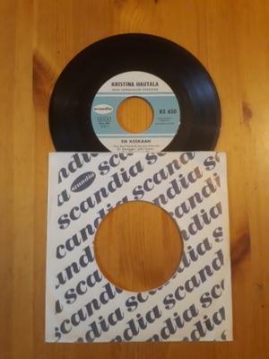 Kristina Hautala – En Koskaan / Divarin Helmi 7" -66 ex